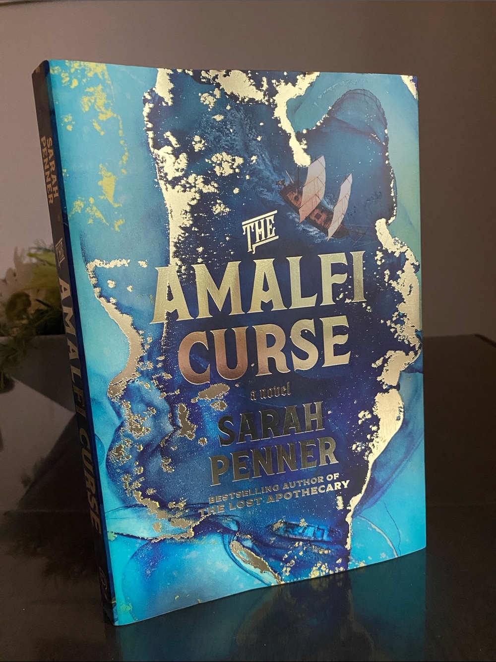 The Amalfi Curse Book by Sarah Penner witchcraft mystery